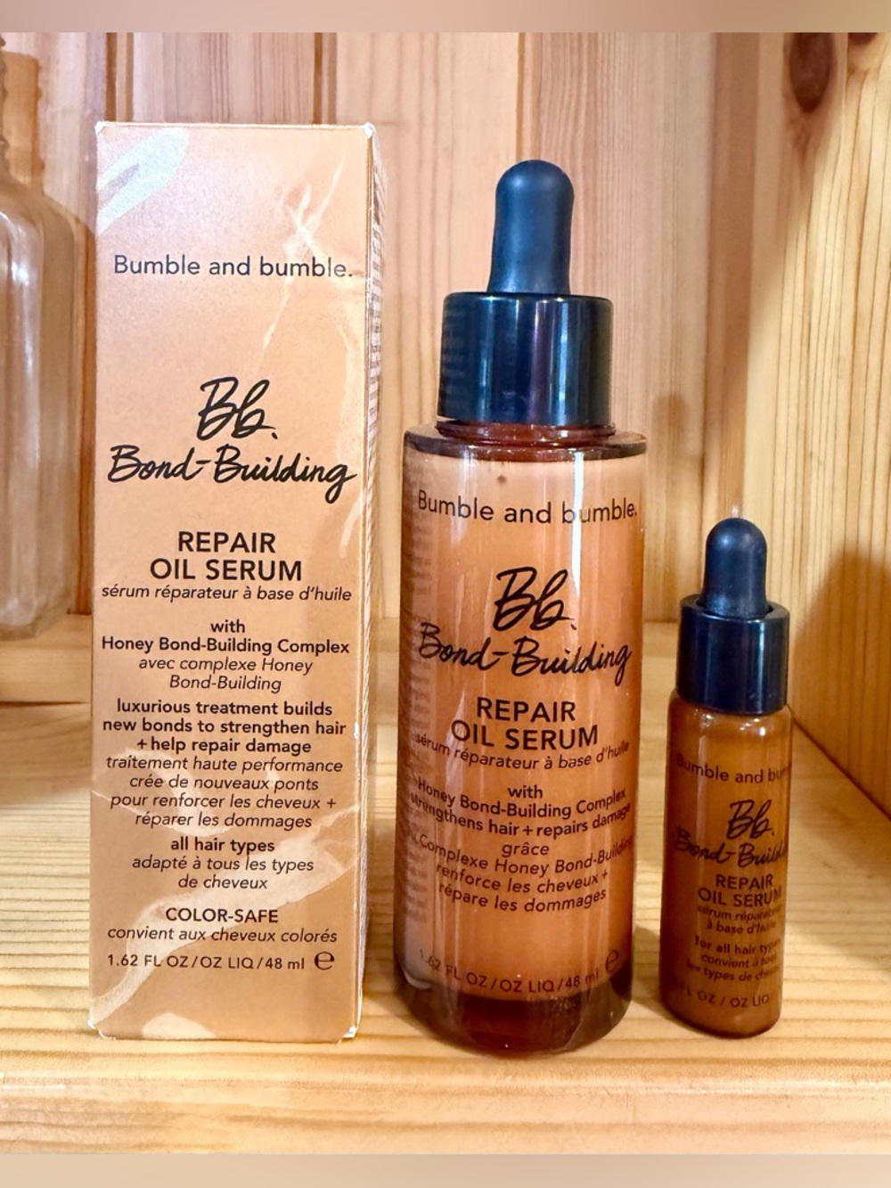 Bumble and Bumble Bond-Building Repair Hair Oil Serum - new in box